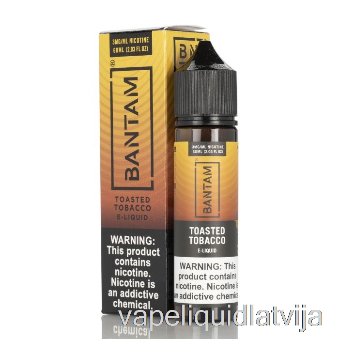 Grauzdēta Tabaka - Bantam Vape - 60ml 0mg Vape šķidrums